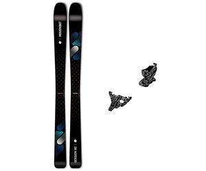 Movement - Pack Touring skis Session 80 Jr - 161 + F5 Jr Tour 90mm Anthracite White - Touring skis