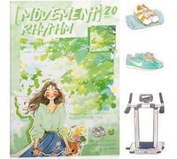 Movement Rhythm Sticker Scrapbooking Supplies for Junk Journal, 20 Sheets PET Stickers - Vintage Journaling Stickers, Ephemera Sticker Book Pre Cut(TZ-009-007)