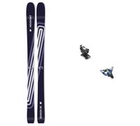 Dynastar - Ski touring bindings - Pack M-Tour W 82 2025 for Women in Aluminium - Navy Navy