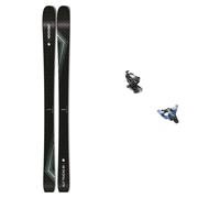 Movement - Ski touring bindings - Touring Ski Set Alp Tracks 85 Women for Women in Aluminium - Black Black