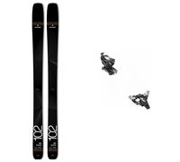 Movement - Touring skis - Pack Alp Tracks 102 Swiss 2027 for Men in Wood - Black Black 170 cm.186 cm