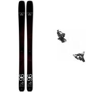 Movement - Touring skis - Pack Alp Tracks 96 Swiss 2027 for Men in Wood - Navy Navy 170 cm.178 cm.186 cm