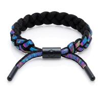 Mover Bracelets Paracord Adjustable Mens Wristband - Durable Waterproof Cord Bracelet, Scratch Proof & Quick Dry, Comfortable Fit for Any Wrist Size, Stylish Everyday Accessory for Men - 13 Colors