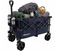 Moverx Folding Camping Trolley / Festival Wagon 120L / 150Kg - Blue Alloy Steel