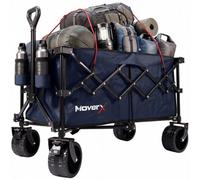 Moverx Folding Camping Trolley / Festival Wagon 200L / 150Kg - Blue Alloy Steel