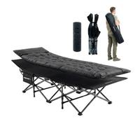 Moverx Folding Single Camping Bed With Thick Mattress 160Kg