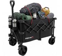 MoverX Moverx 120L Folding Camping Trolley / Festival Wagon - Black