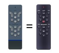 MOVHEIYL RC-WM-103 Replacement Remote Control for Reverie Adjustable Bed Base 5i, 5D, 7S, R400, 4M, R450, R410, R410LP, Skye 500