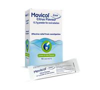 Movicol Ease Citrus Flavour 13.7g Powder For Oral Solution 10 Sachets