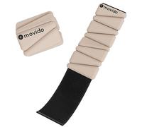 Movido Wrist & Ankle Weights 0.5kg Each (2 Included), Adjustable Training Weights for Women and Men, Ideal for Yoga, Walk, Pilates, Hiking, Aerobics, Movement