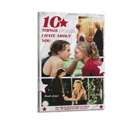 Movie 10 Things I Hate About You 7 Canvas Poster Wall Art Decor Print Picture Paintings for Living Room Bedroom Decoration 16x24inch(40x60cm)
