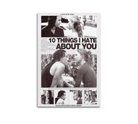 Movie 10 Things I Hate About You Canvas Poster Bedroom Decor Landscape Office Room Decor Gift 12x18inch(30x45cm)