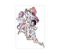 Movie Art Poster Animated Film K Pop Demon Hunters Fans Gift Cartoon Aesthetic Room Decor 4 Canvas Poster Wall Art Decor Print Picture Paintings for Living Room Bedroom Decoration 20x30inch(50x75cm)