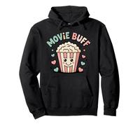 Movie Buff Popcorn Bucket Pullover Hoodie