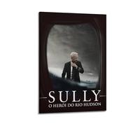 Movie Captain Sully Poster Poster Decorative Painting Canvas Wall Posters And Art Picture Print Modern Family Bedroom Decor Posters 16x24inch(40x60cm)