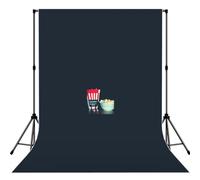 Movie Clapboard And Popcornprint Versatile Photography Backdrop Cloth For Studio Wedding Outdoor Party Photoshoots