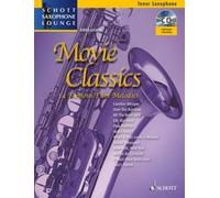 Movie Classics tenor saxophone (easy - intermediate) with appended piano part wi