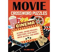 Movie Crossword Puzzles: Fun Film Trivia Book