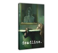 Movie Deadline Poster 2 Canvas Poster Wall Art Decor Print Picture Paintings for Living Room Bedroom Decoration 12x18inch(30x45cm)