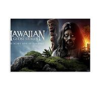 Movie Hawaiian Ghost Stories Poster Canvas Poster Wall Art Decor Print Picture Paintings for Living Room Bedroom Decoration 16x24inch(40x60cm)