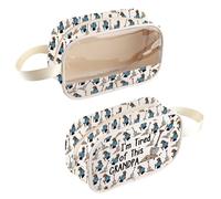 Movie Inspired Gift Movie Clear Cosmetic Bag Movie Lover Gift I'm Tired of This Grandpa (Tired of Bag)