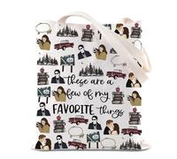 Movie Inspired Tote Bag City of Forks Gift Edward's Girl Shoulder Bag Vampire Team Edward Gift Forks Washington Gift (Edward)
