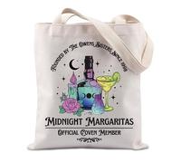 Movie Inspired Witch Halloween Drinking Gift - Midnight Margaritas Tote Bag (FOUNDED BY UK)