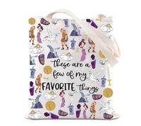 Movie Merch Muses Tote Bag Hades Villain Gift Cartoon Lovers Fans Handbag Greek Mythology Lover Gift (Muses Tote)