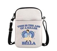 Movie Merchandise Crossbody Bag Gift Vampire Werewolf Gift Vampire Edward Bag for Movie Fans (Bella Cross)