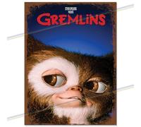 Movie Metal Signs for Mancave, Shed, Garage, Kitchen, Man Cave. Gift for Birthday, Christmas, Xmas. Retro Vintage Reproduction Memorabilia Tin Signs. 20cm x 15cm (GREMLINS)