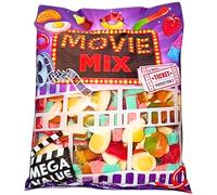 Movie Mix Sweets 450g - Assorted Movie Theatre Style Candy Selection - Chewy, Fruity & Fizzy Sweets - Includes Gifty Goodness Shopping List