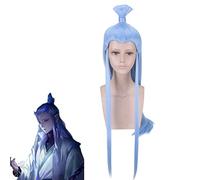 Movie Nezha Nuzar Nalakuvara Crown Prince Cosplay Wig Heat Resistant Synthetic Hair Halloween Anime Costume Wigs Pelucas Pl-580