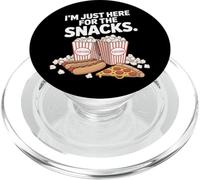 Movie Night I'm Just Here For The Snacks Cinema Crowd PopSockets PopGrip for MagSafe