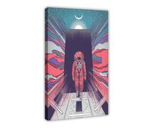 Movie Poster 2001 A Space Odyssey Science Fiction Movie 8 Canvas Poster Bedroom Decor Landscape Office Room Decor Gift 24x36inch(60x90cm)