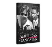 Movie Poster Crime Movie American Gangster 1 Canvas Poster Bedroom Decor Landscape Office Room Decor Gift 20x30inch(50x75cm)