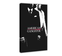 Movie Poster Crime Movie American Gangster 4 Canvas Poster Bedroom Decor Landscape Office Room Decor Gift 08x12inch(20x30cm)
