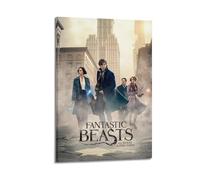 Movie Poster Fantastic Beasts And Where to Find Them Poster Decorative Painting Canvas Wall Posters And Art Picture Print Modern Family Bedroom Decor Posters 20x30inch(50x75cm)