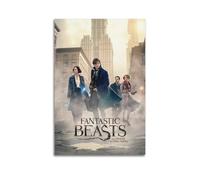 Movie Poster Fantastic Beasts And Where to Find Them Poster Decorative Painting Canvas Wall Posters And Art Picture Print Modern Family Bedroom Decor Posters 12x18inch(30x45cm)