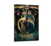 Movie Poster Fantastic Beasts And Where to Find Them1 Poster Decorative Painting Canvas Wall Posters And Art Picture Print Modern Family Bedroom Decor Posters 16x24inch(40x60cm)