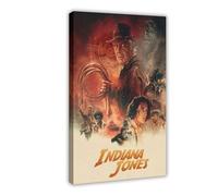 Movie Poster Indiana Jones And The Dial Of Destiny Room Decor Classic Film And Television Works Fan Gifts Poster 5 Canvas Poster Bedroom Decor Landscape Office Room Decor Gift 08x12inch(20x30cm)