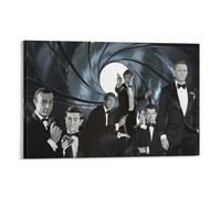 Movie Poster James 007 Bond Poster Print Art Wall Painting Canvas Posters Modern Bedroom Decor 16x24inch(40x60cm)
