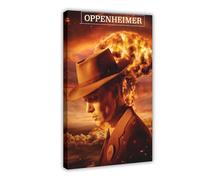 Movie Poster Oppenheimer Biographical Film 1 Canvas Poster Wall Art Decor Print Picture Paintings for Living Room Bedroom Decoration 08x12inch(20x30cm)