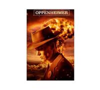 Movie Poster Oppenheimer Biographical Film 1 Canvas Poster Wall Art Decor Print Picture Paintings for Living Room Bedroom Decoration 20x30inch(50x75cm)