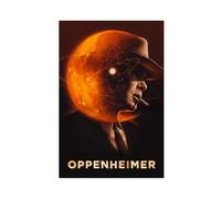 Movie Poster Oppenheimer Biographical Film 4 Canvas Poster Bedroom Decor Landscape Office Room Decor Gift 24x36inch(60x90cm)