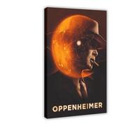 Movie Poster Oppenheimer Biographical Film 4 Canvas Poster Wall Art Decor Print Picture Paintings for Living Room Bedroom Decoration 12x18inch(30x45cm)