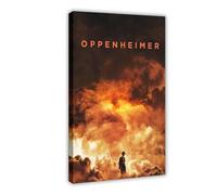Movie Poster Oppenheimer Biographical Film 5 Canvas Poster Wall Art Decor Print Picture Paintings for Living Room Bedroom Decoration 20x30inch(50x75cm)