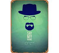 Movie Poster Retro Metal Sign breaking bad heisenberg wa Wall Art Decor Tin Sign-8x12inch