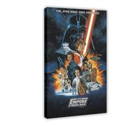 Movie Poster Star Posters Wars Episode V The Empire Strikes Back Science Fiction Adventure Film 1 Canvas Poster Bedroom Decor Landscape Office Room Decor Gift 08x12inch(20x30cm)