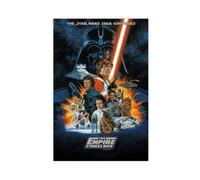 Movie Poster Star Posters Wars Episode V The Empire Strikes Back Science Fiction Adventure Film 1 Canvas Poster Bedroom Decor Landscape Office Room Decor Gift 20x30inch(50x75cm)