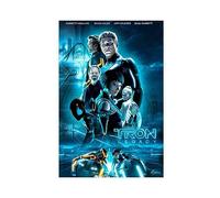 Movie Poster -Tron Legacy Canvas Poster Bedroom Decor Sports Landscape Office Room Decor Gift Unframe-style 20x30inch(50x75cm)